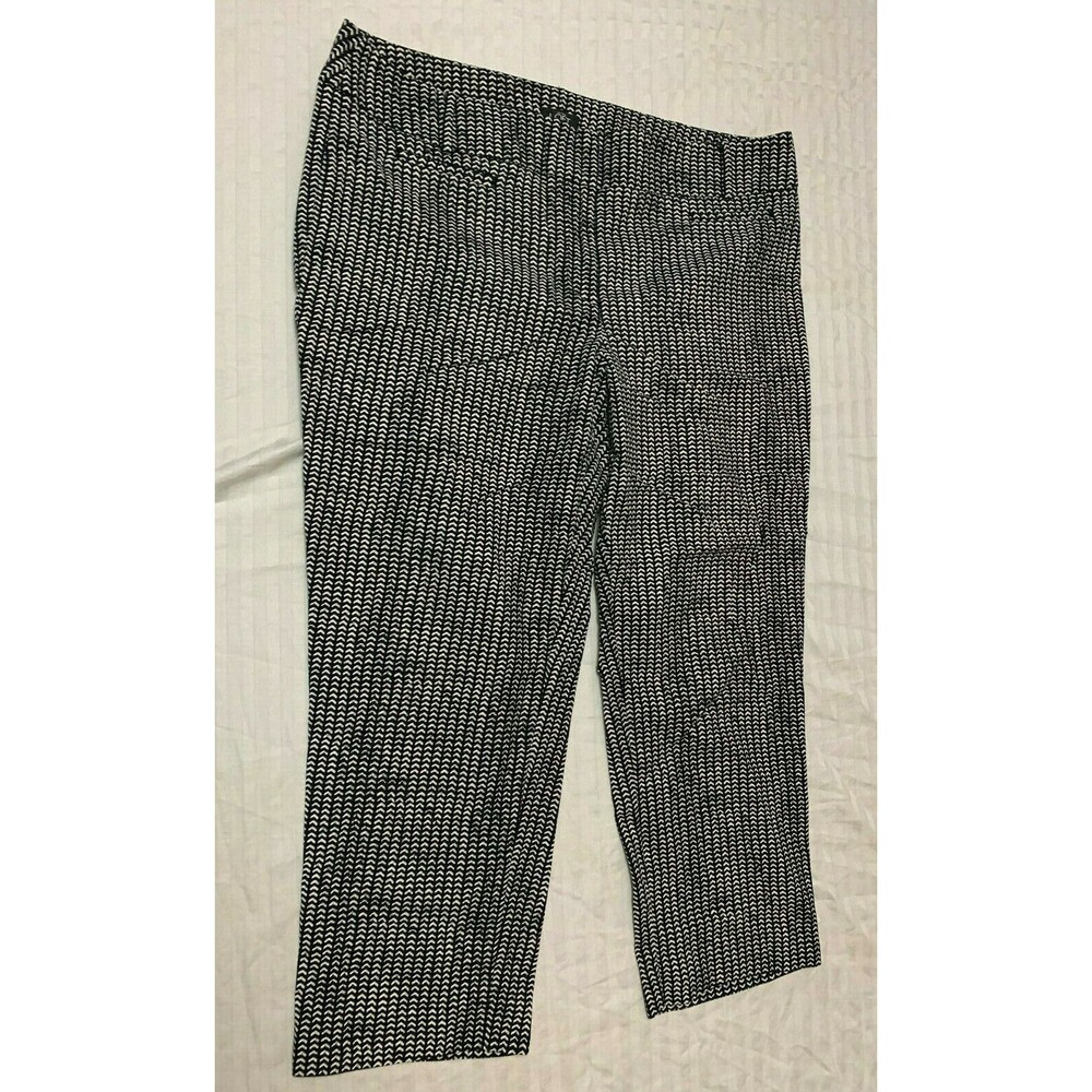 ANN TAYLOR JULIE CROPPED WOMENS CAPRIS PANTS SIZE 14